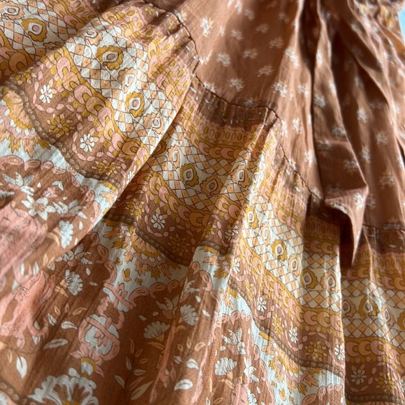 NWOT Spell & the Gypsy Utopia Strappy Sundress Cinnamon Size Small - Picture 8 of 13